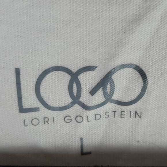 LOGO BY LORI GOLDSTEIN Shirt Size Large - Picture 4 of 5